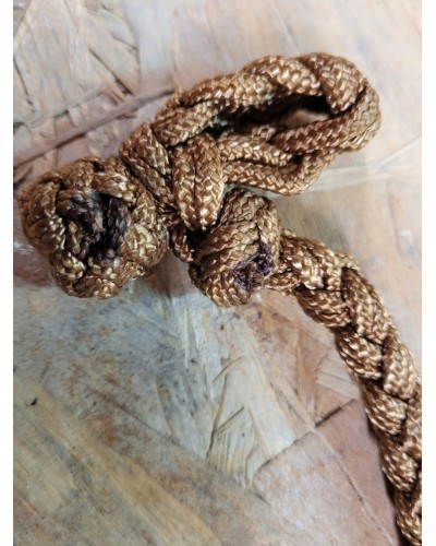 gourmette nylon cuir western équitation ranch bétail