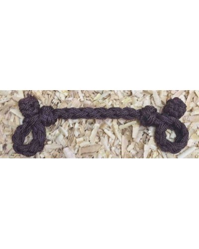 gourmette nylon cuir western équitation ranch bétail