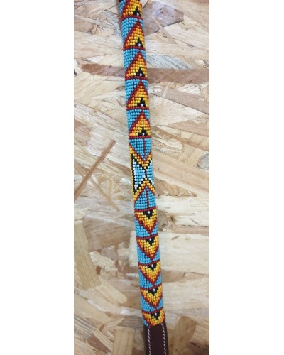 COLLIER DE CHASSE WESTERN AMERICAIN TRAVAIL POOLS LAKOTA WEST COAST H WEST