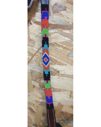 COLLIER DE CHASSE WESTERN AMERICAIN TRAVAIL POOLS LAKOTA WEST COAST H WEST