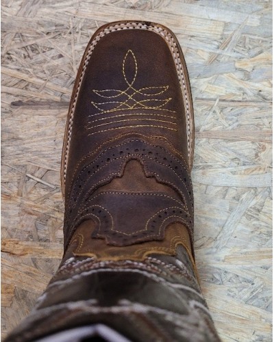 BOTTE TRAVAIL AMERICAINE WESTERN GOODYEAR TRANKAS JUSTIN ARIAT OLD WEST