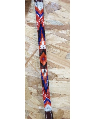 COLLIER DE CHASSE WESTERN AMERICAIN TRAVAIL POOLS LAKOTA WEST COAST H WEST