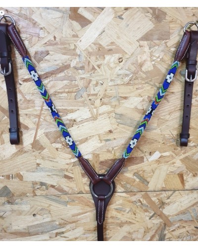 COLLIER DE CHASSE WESTERN AMERICAIN TRAVAIL POOLS LAKOTA WEST COAST H WEST