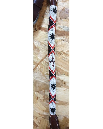 COLLIER DE CHASSE WESTERN AMERICAIN TRAVAIL POOLS LAKOTA WEST COAST H WEST