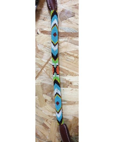 COLLIER DE CHASSE WESTERN AMERICAIN TRAVAIL POOLS LAKOTA WEST COAST H WEST