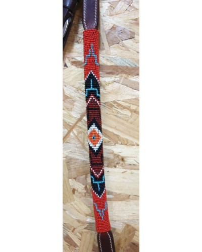 COLLIER DE CHASSE WESTERN AMERICAIN TRAVAIL POOLS LAKOTA WEST COAST H WEST