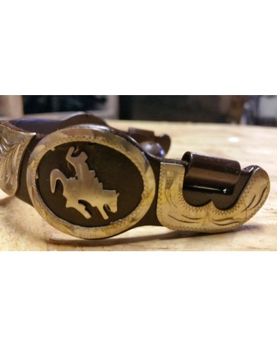 eperon western equitation cheval randonnee pools lanière courroie usa spur straps