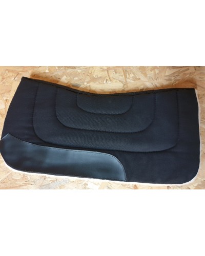 TAPIS WESTERN CHEVAL EQUITATION QUARTER HORSE BURIONI LAINE VIERGE