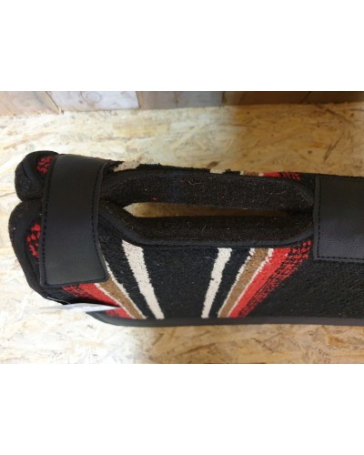 TAPIS WESTERN CHEVAL EQUITATION QUARTER HORSE BURIONI LAINE VIERGE