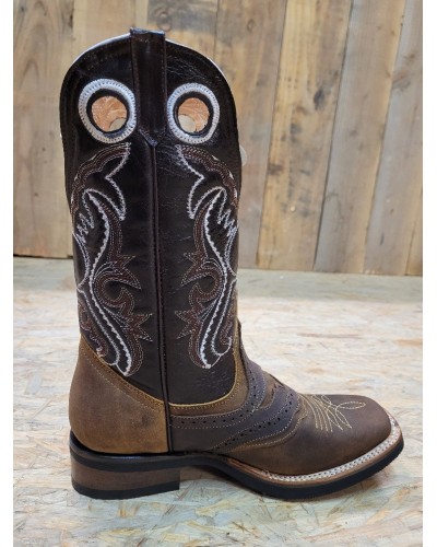 BOTTE TRAVAIL AMERICAINE WESTERN GOODYEAR TRANKAS JUSTIN ARIAT OLD WEST