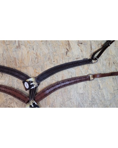 COLLIER DE CHASSE WESTERN AMERICAIN TRAVAIL POOLS LAKOTA WEST COAST H WEST