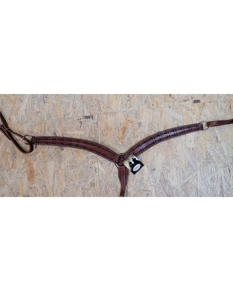 COLLIER DE CHASSE WESTERN AMERICAIN TRAVAIL POOLS LAKOTA WEST COAST H WEST