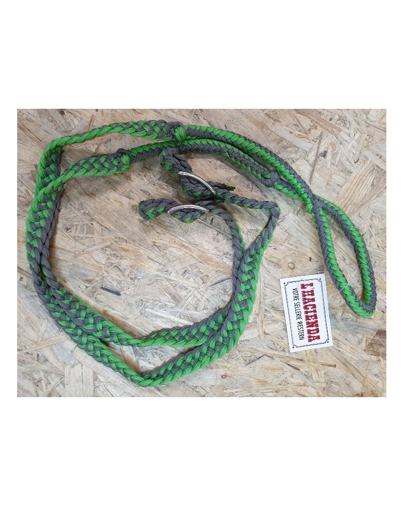 Rênes tressées BARREL BR011