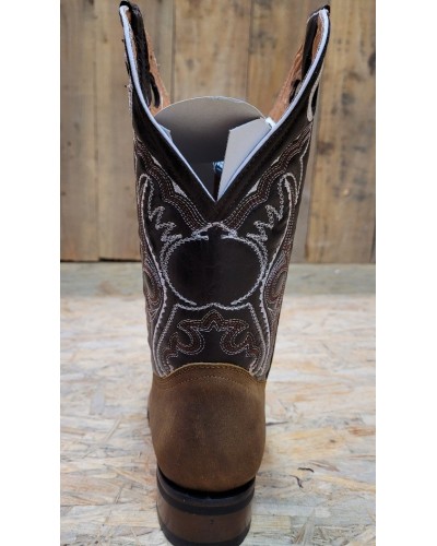 BOTTE TRAVAIL AMERICAINE WESTERN GOODYEAR TRANKAS JUSTIN ARIAT OLD WEST