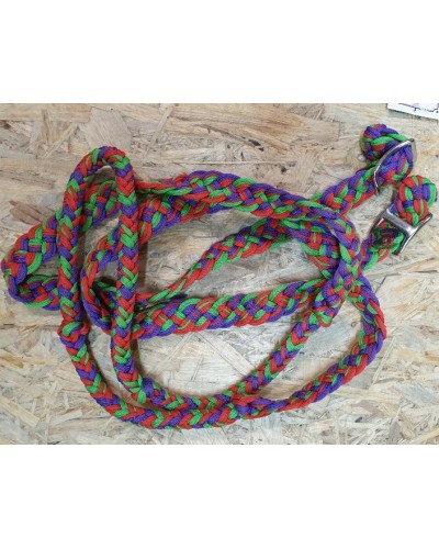 Rênes tressées BARREL BR011