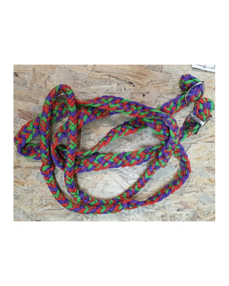 Rênes tressées BARREL BR011