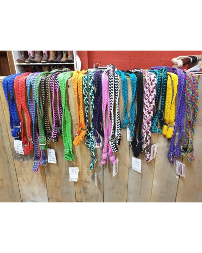 Rênes tressées BARREL BR011