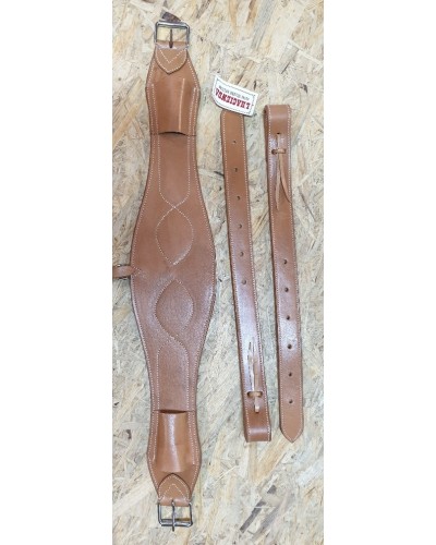 sangle western back cinch pools lakota HWEST SADDLERY arriere complete