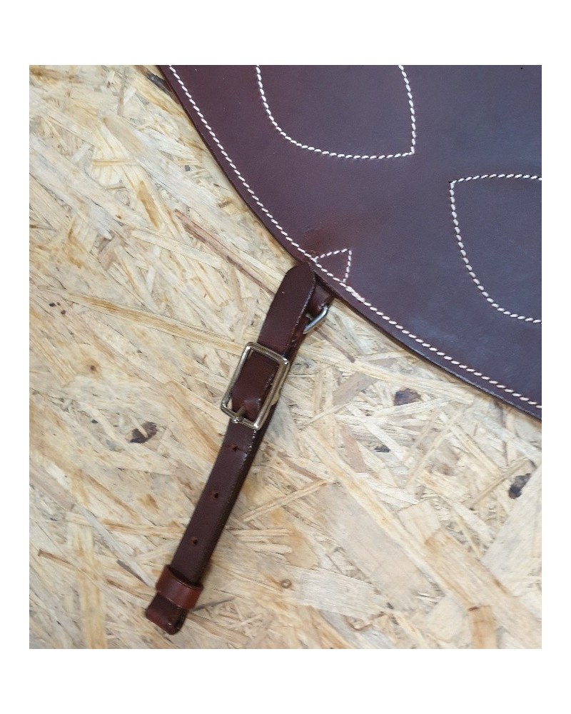 Sangle Flanc Selle Cuir États-Unis Sangle De Selle Arrière Western En