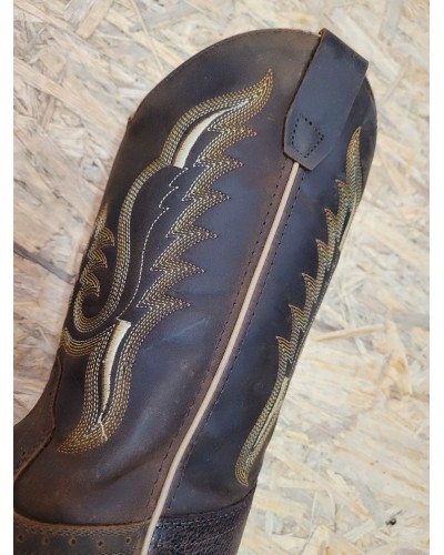 BOTTE TRAVAIL OLD WEST EQUITATION WESTERN