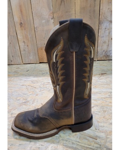 BOTTE TRAVAIL OLD WEST EQUITATION WESTERN