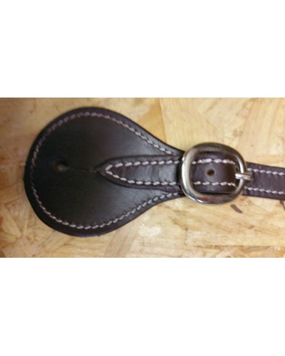 eperon western equitation cheval randonnee pools lanière courroie usa spur straps