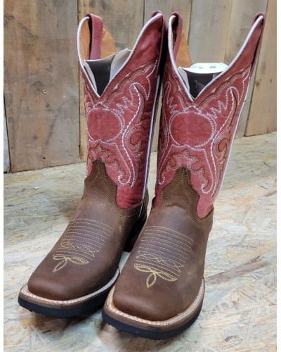 BOTTE TRAVAIL AMERICAINE WESTERN GOODYEAR TRANKAS JUSTIN ARIAT OLD WEST