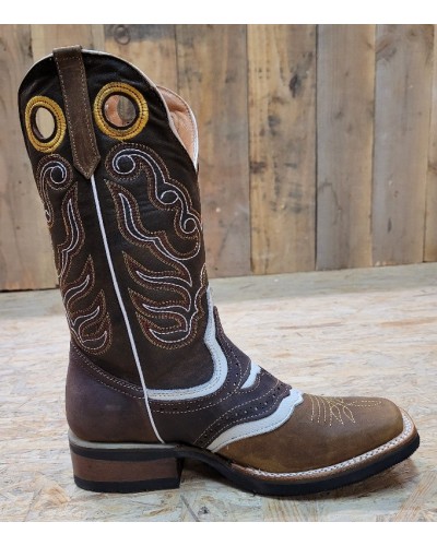 BOTTE TRAVAIL AMERICAINE WESTERN GOODYEAR TRANKAS JUSTIN ARIAT OLD WEST
