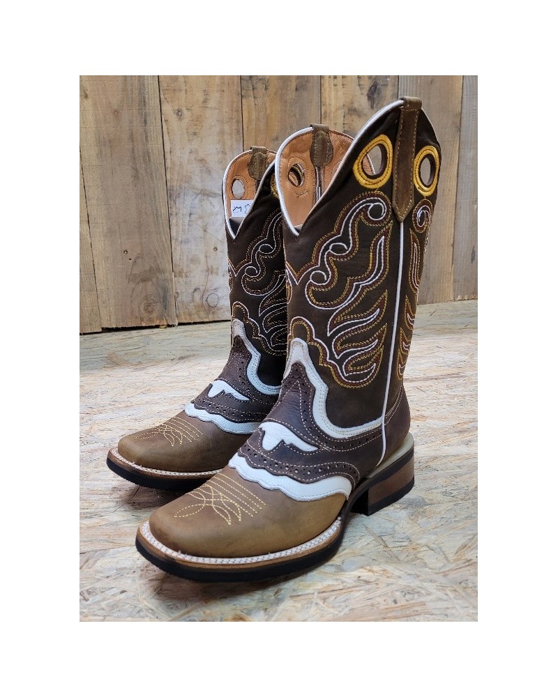 BOTTE TRAVAIL AMERICAINE WESTERN GOODYEAR TRANKAS JUSTIN ARIAT OLD WEST