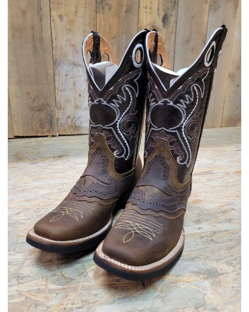 BOTTE TRAVAIL AMERICAINE WESTERN GOODYEAR TRANKAS JUSTIN ARIAT OLD WEST