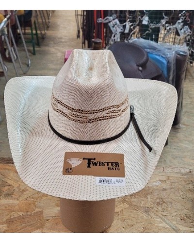 CHAPEAU TOMBSTONE DOUBLE S ARIAT TWISTER SOMHER  WESTERN  QUALITE