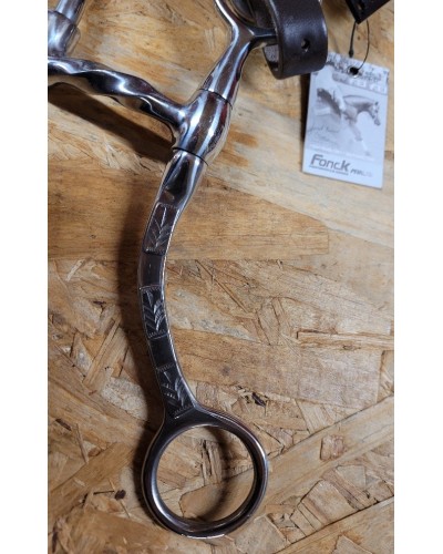 mors correctionnal embouchure western ranch equitation western shank snafle