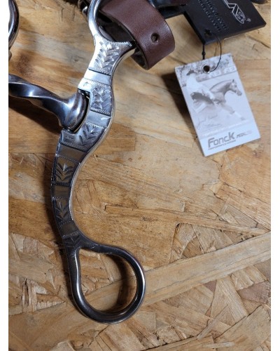 mors correctionnal embouchure western ranch equitation western shank snafle