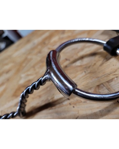 mors correctionnal embouchure western ranch equitation western shank snafle