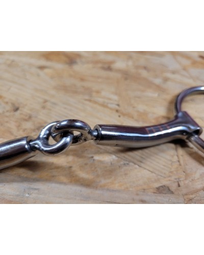 mors correctionnal embouchure western ranch equitation western shank snafle