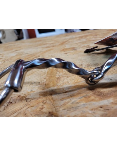 mors correctionnal embouchure western ranch equitation western shank snafle