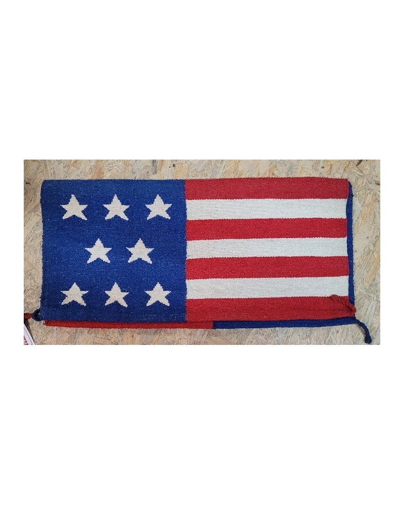 Tapis Contoured Pour Cheval Tapis De Selle En Feutre Showman 31x32 Quot Imprim Drapeau B 1101548