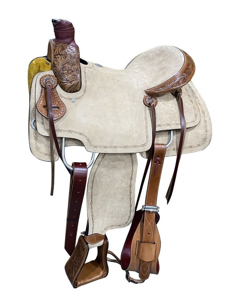 selle équitation western Hwest barrel compétition wade reining roping Pools west coast lakota denver DOUBLE S