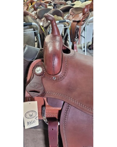 selle équitation western  barrel compétition west coast