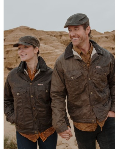 BLOUSON COTON CANVAS AUSTRALIEN SCIPPIS IMPERMEABLE