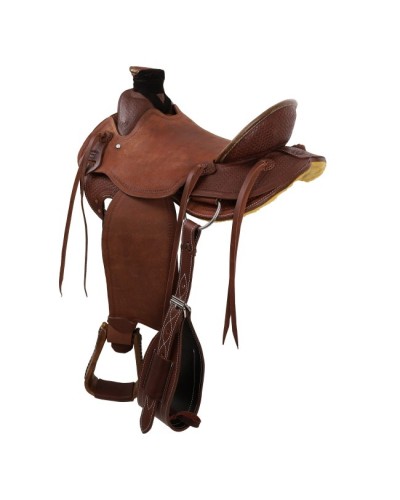 selle équitation western  barrel compétition showman  USA continental