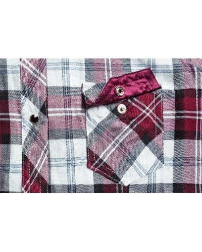 CHEMISE WESTERN AMERICAINE WRANGLER JACK DANIELS STARS AND STRIPES