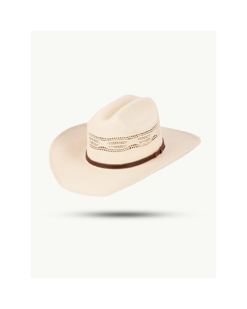 CHAPEAU PAILLE FEUTRE CUIR COWBOY RANCH EQUITATION WESTERN COUNTRY