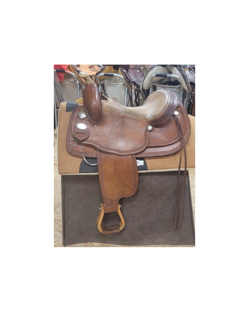 SELLE WESTERN OCCASION EQUITATION AMERICAINE USA CONTINENTAL