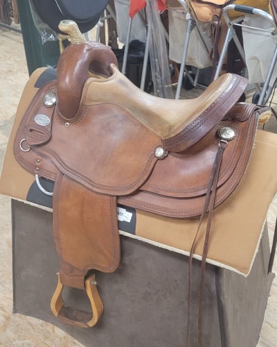 SELLE WESTERN OCCASION EQUITATION AMERICAINE USA CONTINENTAL