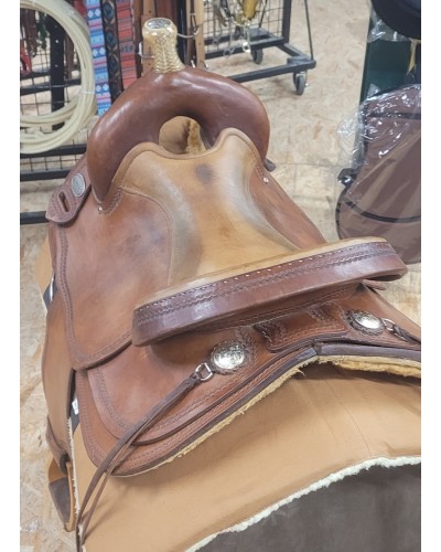SELLE WESTERN OCCASION EQUITATION AMERICAINE USA CONTINENTAL