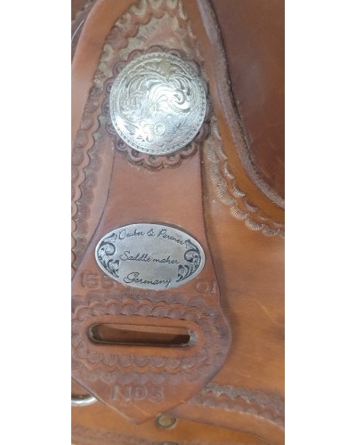 SELLE WESTERN OCCASION EQUITATION AMERICAINE USA CONTINENTAL