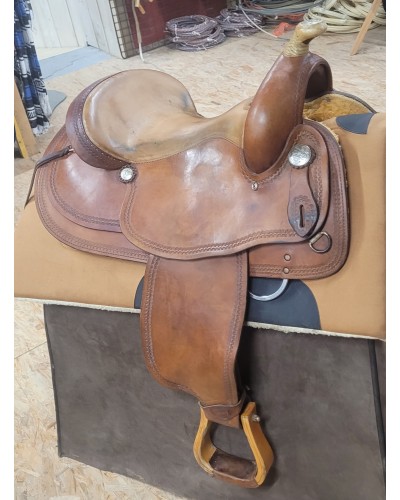SELLE WESTERN OCCASION EQUITATION AMERICAINE USA CONTINENTAL