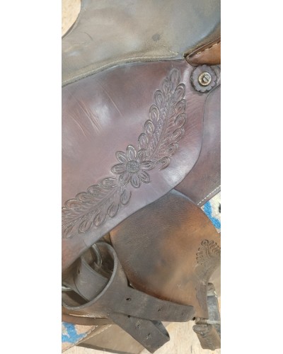 SELLE WESTERN OCCASION EQUITATION AMERICAINE USA CONTINENTAL