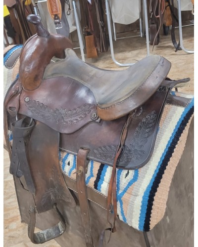 SELLE WESTERN OCCASION EQUITATION AMERICAINE USA CONTINENTAL